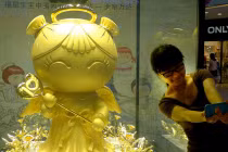 “Tận mục” linh vật bằng vàng ròng lớn nhất thế giới