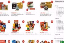 Sôi động thị trường quà Tết online