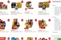 Sôi động thị trường quà Tết online