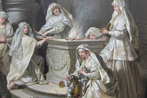 Hé lộ cuộc sống lạ lùng của các gái trinh La Mã 