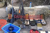 Cận cảnh bên trong "sào huyệt" của trùm ma túy ở Lóng Luông