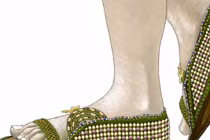 “Soi” đôi dép cực độc của ông hoàng Tutankhamun 