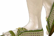 “Soi” đôi dép cực độc của ông hoàng Tutankhamun 