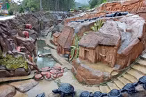 Ngắm Đà Lạt thu nhỏ trong Đường hầm đất sét