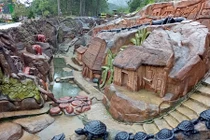 Ngắm Đà Lạt thu nhỏ trong Đường hầm đất sét