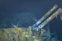 Cận cảnh tàu đắm thời CTTG 2 được phát hiện sau 77 năm