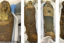 Kinh ngạc xác ướp "mỹ nhân Ai Cập" còn nguyên bộ tóc