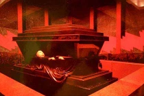 Linh cữu yếu nhân được làm bằng chất liệu gì?