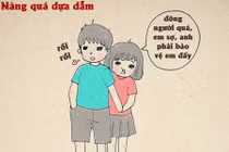 Hài hước bộ tranh những mẫu con gái muôn đời vẫn ế