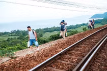 Ảnh: Cắm trại tại ngôi làng bỏ hoang ở Đà Nẵng