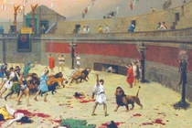 Rùng rợn quái chiêu tử hình đẫm máu thời La Mã cổ đại