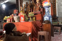 Hậu điện hoang tàn của ngôi chùa có cây sưa 100 tỷ ở Hà Nội