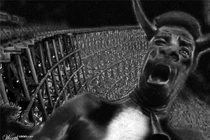 Ghê rợn quái thú người lai dê