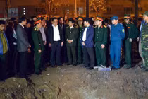 Vụ nổ kinh hoàng ở Văn Phú: Bí thư Hà Nội thị sát hiện trường