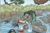 Chuyện rùng mình về loài thủy quái nổi tiếng Nhật Bản