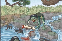 Chuyện rùng mình về loài thủy quái nổi tiếng Nhật Bản