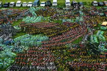 Cảnh tượng kinh ngạc ở nghĩa địa xe đạp của TQ