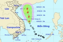 Sáng nay áp thấp nhiệt đới có thể mạnh lên thành bão 