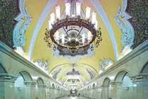 Vẻ đẹp cổ tích của những cung điện dưới lòng đất Moscow