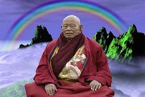 Giật mình bằng chứng viên tịch hóa cầu vồng của thiền sư Tây Tạng