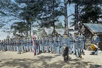 Ngắm ảnh màu giá trị về Nội chiến Mỹ