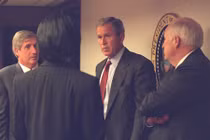 Ảnh giá trị chụp Tổng thống Mỹ sau vụ khủng bố 11/9