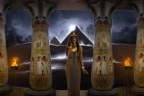 Huyền thoại nữ thần Ai Cập làm mù mắt kẻ xâm phạm lăng mộ 