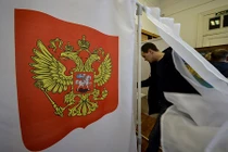 Ảnh: Nước Nga 11 múi giờ bước vào ngày bầu cử tổng thống