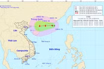 Tin mới nhất áp thấp nhiệt đới trên Biển Đông