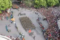 Ấn tượng cảnh diễu binh, diễu hành 2/9 nhìn từ trên cao