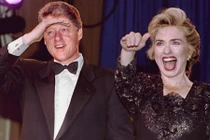 Ảnh cực độc về vợ chồng Hillary - Bill Clinton theo năm tháng 