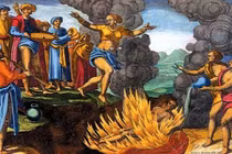 Hãi hùng tục lệ vợ nhảy vào giàn thiêu khi chồng mất 