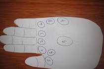 Nhìn gò bàn tay là biết số khổ hay sướng