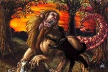 Rùng mình quái vật ăn thịt người vùng Trung Đông 