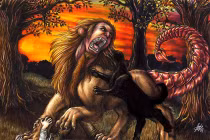 Rùng mình quái vật ăn thịt người vùng Trung Đông 