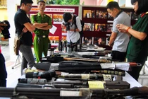 Tận mắt vũ khí nóng lực lượng 141 thu giữ 3 năm qua