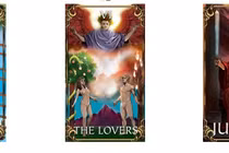 Rút một lá bài Tarot xem tình duyên của bạn đắng cay hay ngọt ngào 