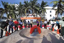 TQ xây trái phép Trung tâm chỉ huy liên hợp phòng ngự Tam Sa