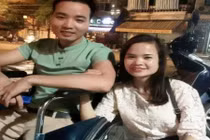 Chuyện tình trắc trở của 9X xinh xắn và chàng trai cụt chân