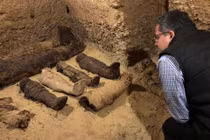 Cản tượng choáng ngợp trong lăng mộ Ai Cập chứa 50 xác ướp