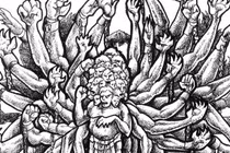 Rùng mình truyền thuyết về quái thú khổng lồ 100 tay