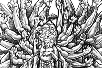 Rùng mình truyền thuyết về quái thú khổng lồ 100 tay