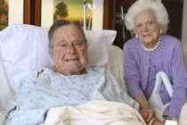 Xúc động chuyện tình vượt bệnh tật của cựu Tổng thống Bush cha