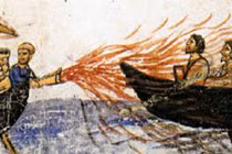 Bí ẩn khó giải về vũ khí hủy diệt “ngọn lửa Hy Lạp“