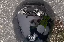 Đang đi xe trên đường, tài xế môtô bị sét đánh tử vong