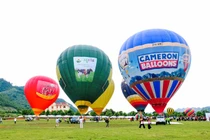 Ảnh tuyệt đẹp: Ngắm cao nguyên Mộc Châu từ khinh khí cầu