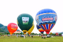 Ảnh tuyệt đẹp: Ngắm cao nguyên Mộc Châu từ khinh khí cầu