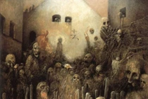 Kinh hoàng bức tranh bị nguyền rủa cướp mạng người ghê sợ 