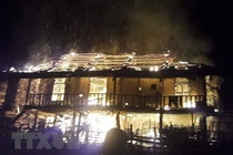 Say rượu, "quý tử" đốt trụi nhà sàn trong ngày mùng 3 Tết