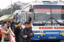 Xe bỏ chuyến phản đối phân tuyến ở bến Mỹ Đình hoạt động lại